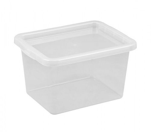 Ящик-контейнер 15 л Plast Team Basic box 15 л пластиковый с крышкой пищевой купить в интернет магазине | M555.COM.UA