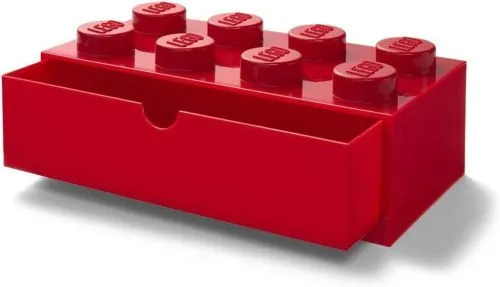 Восьмиточечный контейнер с выдвижным ящиком для хранения Х8 LEGO® Desk Drawer купить в интернет магазине | M555.COM.UA