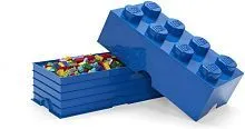 Восьмиточковий контейнер для зберігання Х8 LEGO® Storage Brick BLUE