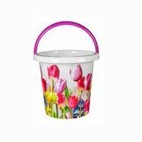 Ведро с рисунком 10 л  тюльпаны купить в интернет магазине | M555.COM.UA