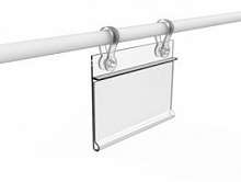Ценникодержатель для проволочных стелажей DBH 26 купить в интернет магазине | M555.com.ua