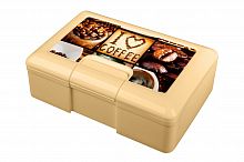 Ланч бокс Lunch Box I love coffe купить в интернет магазине | M555.COM.UA