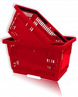   Кошик закупівельний пластиковий на 22 л