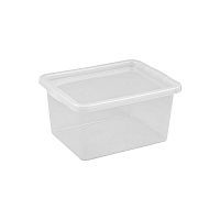 Ящик-контейнер Plast Team Basic box 20 л пластиковый с крышкой пищевой купить в интернет магазине | M555.COM.UA