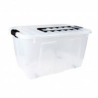 Ящик-контейнер Plast Team 86 л пластиковый с крышкой пищевой Home Box 86 l купить в интернет магазине | M555.COM.UA