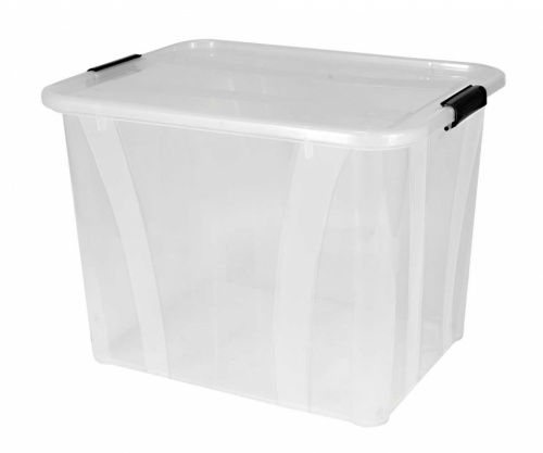 Ящик-контейнер 55 л пластиковый с крышкой пищевой Master Box 55 l купить в интернет магазине | M555.COM.UA