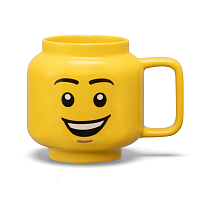 Керамическая кружка LEGO® 530 ml Ярко-желтый — счастливый мальчик купить в интернет магазине | M555.COM.UA