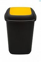 Сміттєвий бак для сортування сміття з плаваючою кришкою 12 л QUATRO BIN PLASTIC