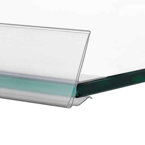 Ценникодержатель для стеклянных полок GLS/HA 39  1.000 мм купить в интернет магазине | M555.com.ua
