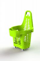 Кошик для покупців 50 + 5 л на 4 колесах (2 + 2) з ручкою Gendouble - Push & Pull