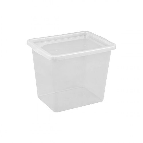 Ящик-контейнер Plast Team Basic box 31 л пластиковый с крышкой пищевой купить в интернет магазине | M555.COM.UA