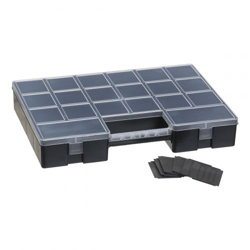 Органайзер Plast Team Luxor Hobby Box с разделителями пластиковый с крышкой купить в интернет магазине | M555.COM.UA