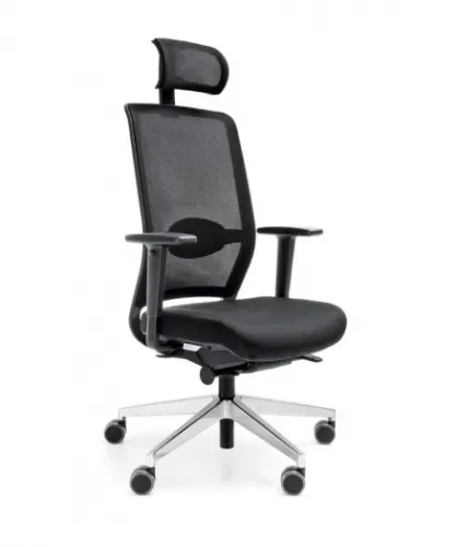 Кресло компьютерное PROFIm Veris Net 111SFL chrom P48PU купить в интернет магазине / M555.COM.UA