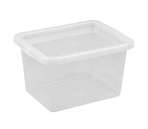 Ящик-контейнер 15 л Plast Team Basic box 15 л пластиковый с крышкой пищевой купить в интернет магазине | M555.COM.UA