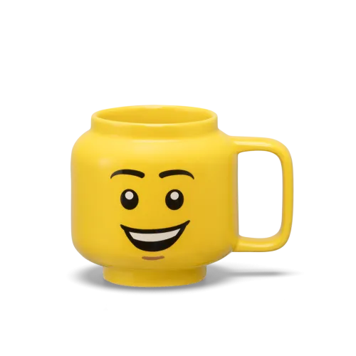 Керамическая кружка LEGO® 255 ml Ярко-желтый — счастливый мальчик купить в интернет магазине | M555.COM.UA