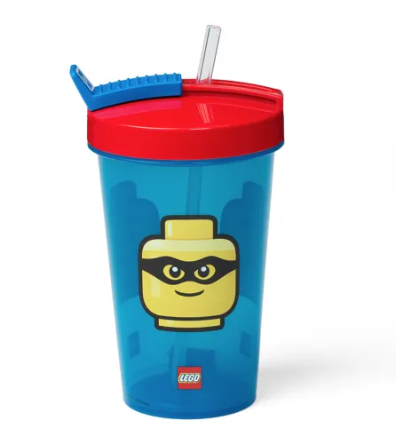 Стакан LEGO® Tumbler With Straw Iconic купить в интернет магазине | M555.COM.UA