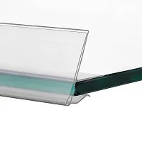 Ценникодержатель для стеклянных полок GLS/HA 39  1.000 мм купить в интернет магазине | M555.com.ua