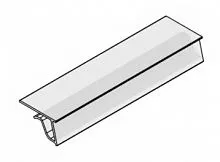 Ценникодержатель для стеклянных полок GLS адаптер GLS купить в интернет магазине | M555.com.ua