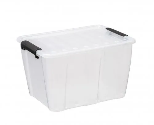 Ящик-контейнер Plast Team 15 л пластиковый с крышкой пищевой Home Box 15 l купить в интернет магазине | M555.COM.UA